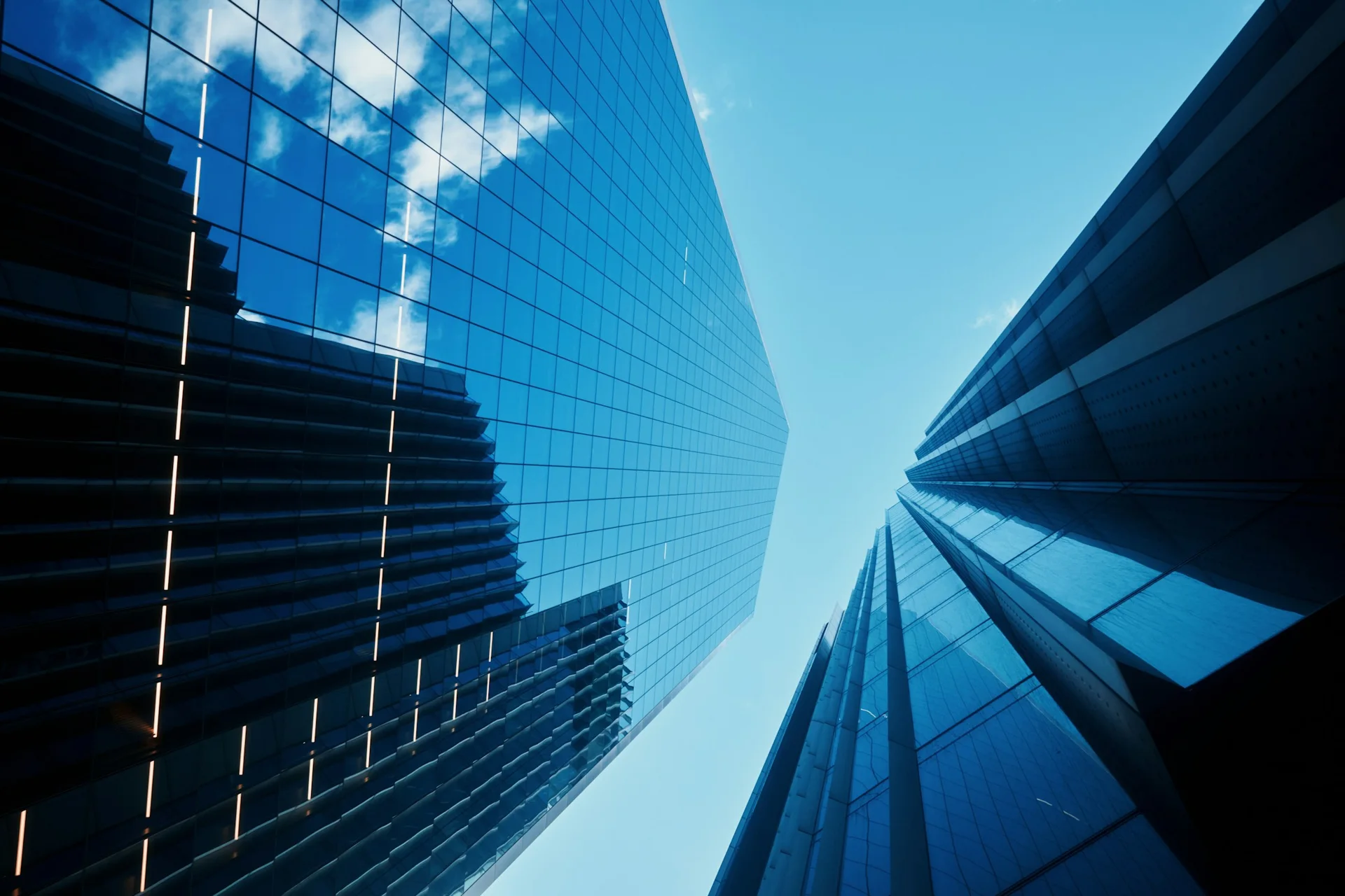 Edificios de un distrito financiero