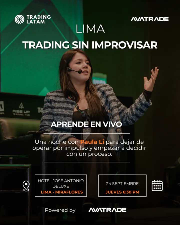 Paula Li en el evento Trading sin improvisar