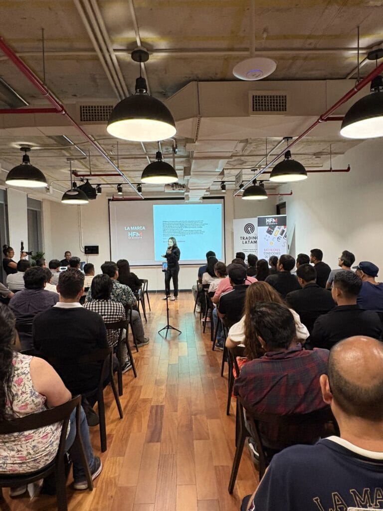 Comunidad presencial — evento de Trading-Latam