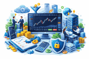 servicios para crear un broker de trading
