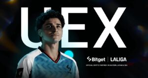 Bitget, socio oficial cripto de LALIGA en Latinoamérica: imagen de la campaña Exchange Universal (UEX)